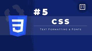 CSS Tutorial #5: Text Formatting & Fonts | Web Development | Filipino | Tagalog