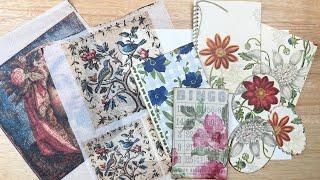 4 Ways To Laminate Napkins~ DIY Stationary, Card Making, Junk Journal, *Make your own Napkins*