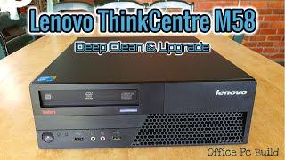 Lenovo Thinkcentre M58 SFF | Cleaning & Upgrade #deepclean #q9500 #officepc