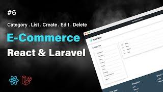 React & Laravel E-Commerce Project #6 | PHP Tech Life Hindi