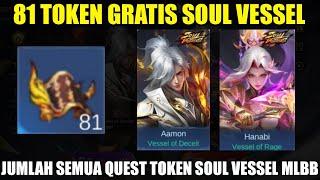 81 TOKEN GRATIS EVENT SOUL VESSEL MLBB !QUEST TOKEN SOUL VESSEL GRATIS MLBB 2024 ! EVENT SOUL VESSEL