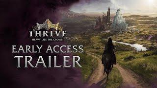 Early Access Trailer | Thrive: Heavy Lies The Crown | City Builder