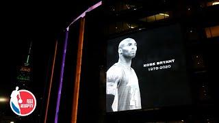 Madison Square Garden pays tribute throughout the game to Kobe Bryant | NBA on ESPN