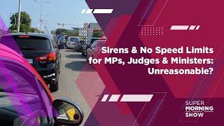 Sirens & No Speed Limits for MPs, Judges & Ministers: Unreasonable?