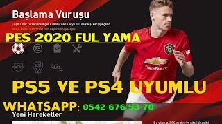 (PS5 PS4 UYUMLU) PES 2020 FULL LİSANS YAMASI PS5 PES 21 TRASNFER YAMASI SEASON 2021 UPDATE ÇIKTI NEW