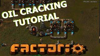 Factorio Guide: Oil Cracking w/ Simple Circuits