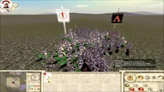 Rome Total War Armored hoplites vs Royal Pikemen (no comments)