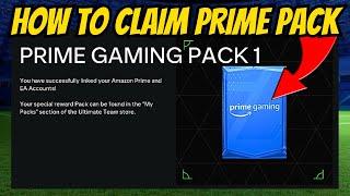 HOW TO CLAIM PRIME GAMING PACK ON EAFC 24 (LINK EA ACCOUNT TO AMAZON PRIME)