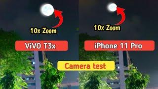 Vivo T3x camera test vs iPhone 11 pro camera test