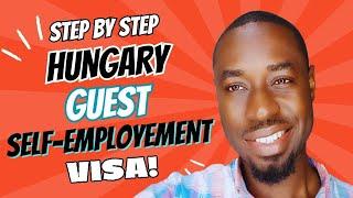 How to Get Hungary Residency WITHOUT Company Formation | Guest Self-Employment Permit 2024