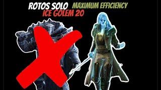 Raid Shadow Legends: ROTOS THE LOST GROOM - SOLO ICE GOLEM 20