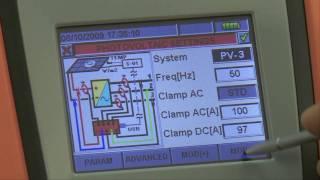 Testing efficiency of PV Solar systems SOLAR300N HT instruments