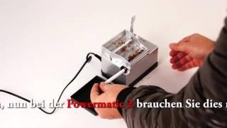 Powermatic 2 - Elektrische Zigarettenstopfmaschine - Deutsch