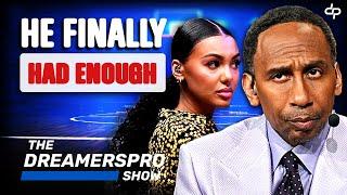 Stephen A Smith Shuts Down Malika Andrews On Live For Constantly Comparing Lebron To Michael Jordan