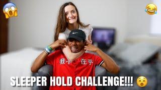 SLEEPER HOLD CHALLENGE PT. 2!!! 