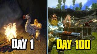 SURVIVING 100 DAYS ARK MOBILE HARDCORE - (EPISODE 7) DAY 60 TO 70