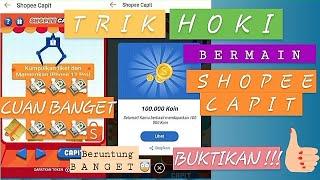 #HOKI Bermain Shopee Capit - Cara menang Shopee Capit #shopeetutorial - Trik Shopee Capit -