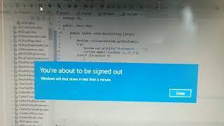 shutdown pc using java program