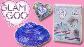 GLAM GOO FLUFFY SLIME CONFETTI PACK - MAKE & FUN PLAY| Little Kelly & Friends ToysReview for Kids