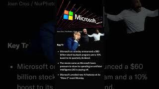 Microsoft (MSFT) Dividend Increase- 2024 #stockmarket