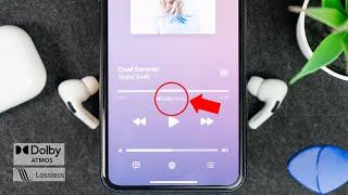 How to get the BEST Audio Quality in Apple Music Tutorial Dolby Atmos / Hi-Res Lossless