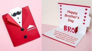 Easy and Beautiful Card For Brother's Day | Birthday Greeting Card For Brother/Father | Tuxedo Card