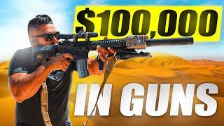 Shooting Every Gun In A $100,000 Gun Collection