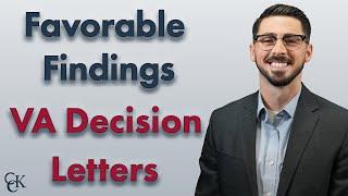 What Does "Favorable Findings" Mean in VA Decision Letters?