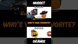 FNF 17Nugs Nugget Vs Annoying Orange // TWIDDLEFINGER Friday Night Funkin #fnf #fnfmods  #animation