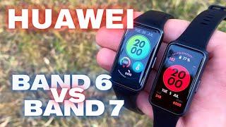 Ultimate Review & Comparison HUAWEI Band 7 vs HUAWEI Band 6