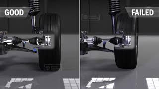 Animation on How Car Wheel Bearings Work