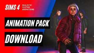 Sims 4 Animation pack #6 Download | Realistic Animation Pack