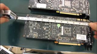 NVIDIA GeForce GTX 580 Measurement & Length Comparison Linus Tech Tips