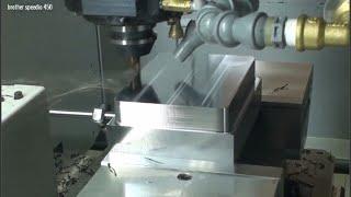 CNC Working High Speed Milling - iMachining Cutting Metal - CNC Machine Process