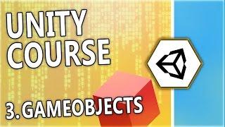 Learn Unity & C# - [3] GameObjects and Components - A free beginner course by N3K