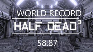 Half Dead 3 Hey not too rough 3x3x3 multiplayer WORLD RECORD | 58:87