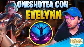 ¡EVELYNN BORRA A TODOS DE 1 COMBO! - ¿CÓMO JUGAR EVELYNN EN WILD RIFT? GUÍA DE EVELYNN