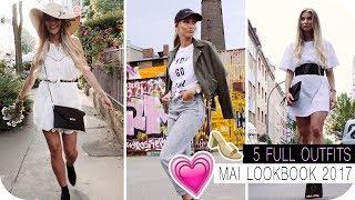 MAI LOOKBOOK 2017  5 FULL OUTFITS zum NACHSHOPPEN | 4K | AnaJohnson