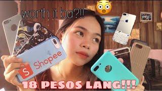 CELLPHONE CASE HAUL FROM SHOPEE (MURA LANG!!!)||Ericka 31