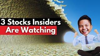 What INSIDERS Know About These 3 STOCKS That You Don't!