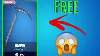 THE REAPER PICKAXE IS BACK!How to get it for free!