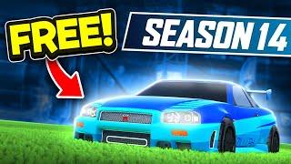 Rocket League How To Get NISSAN SKYLINE For FREE in Season 14!