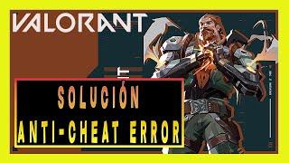  SOLUCIÓN Valorant Vanguard Anti-Cheat Error | Reparar Anti Cheat Error de Valorant en Win 10/8/7