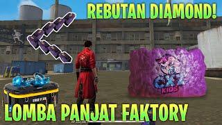 LOMBA PANJAT FACTORY DENGAN ES KEPAL - FREE FIRE BATLEGROUNDS