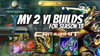The best builds for Master Yi in Season 13 WildRift | Builds and Runes + Gameplay