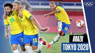What a finish!  Every Brazil Goal at Tokyo 2020 ️