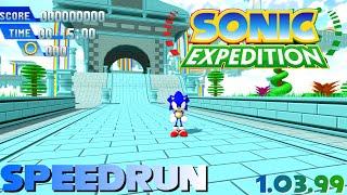 Sonic Expedition Relic Ruin Act 1 Speedrun (1.03:99)