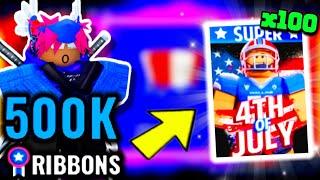 I SPENT 500,000+ RIBBONS ON PACKS AND GOT... (Ultimate Football)