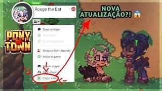 Nova atualização no Pony Town!   _TUTORIAL_