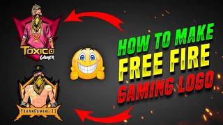 how to make free fire gaming logo | ff logo maker | how to make gaming logo | how to make logo